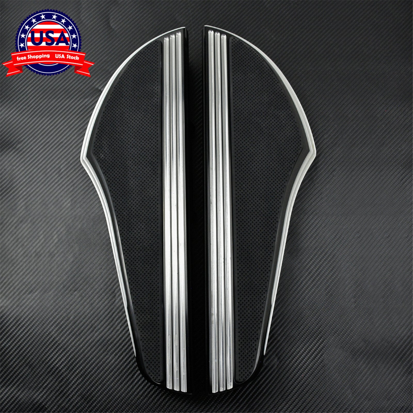 Driver Rider Footboard Floorboard Kit Fit For Indian Roadmaster Chieftain 14-21