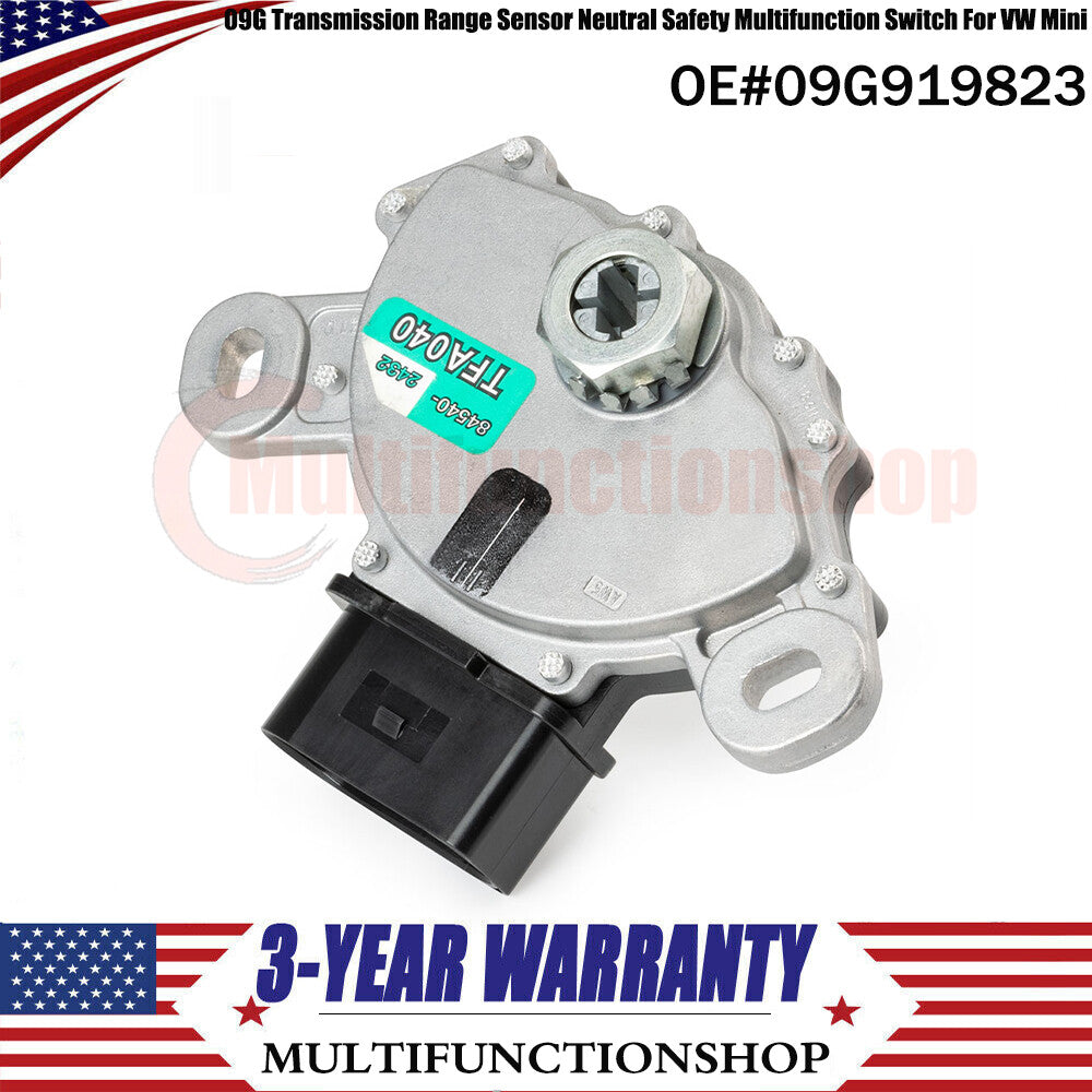 09G Transmission Sensor Neutral Safety Multifunction Switch for Volkswagen for Mini US