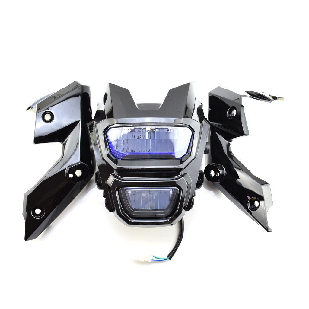 for Honda GROM MSX125 2016-2020 Side frame FAIRING BELLY COVER LED headlight