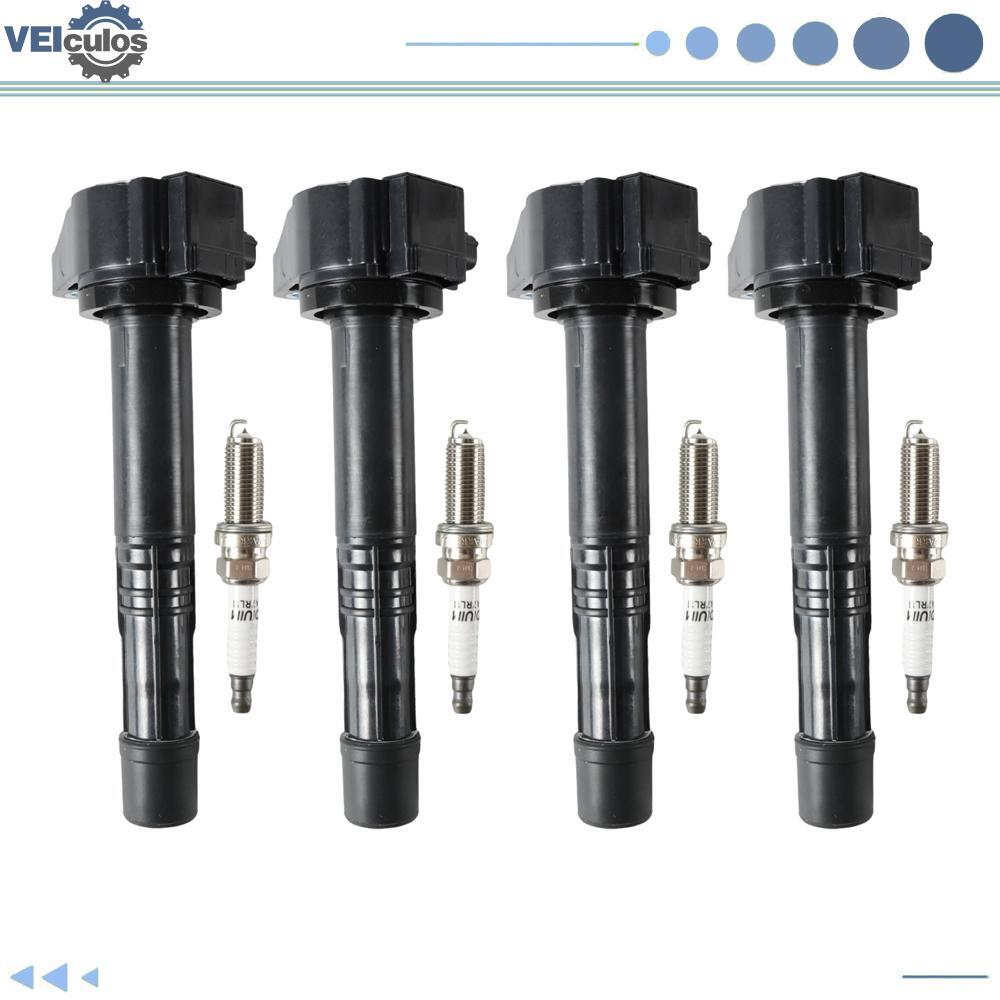 Set of 8 Ignition Coils + Iridium Spark Plugs For 2016-2020 for Acura ILX L4 2.4L