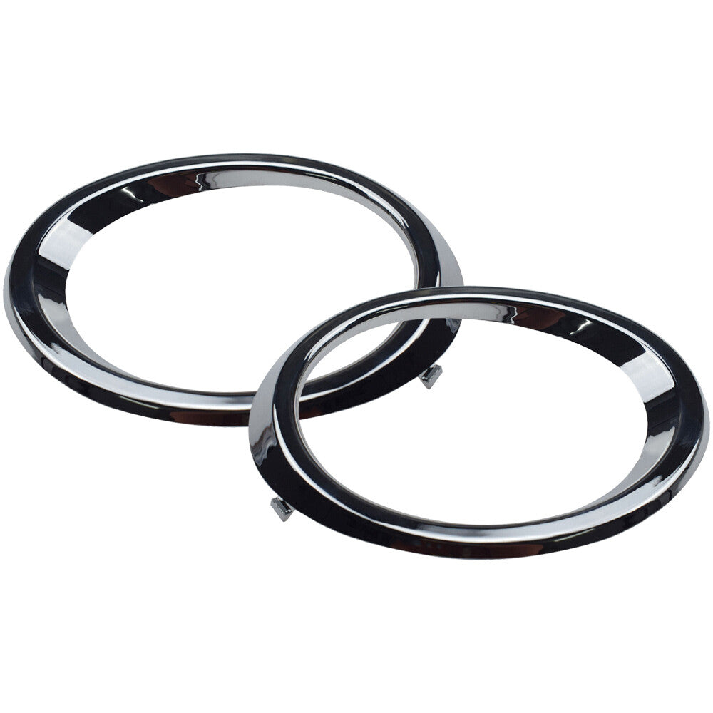 2X For 2012-2014 for Toyota for Camry SE Chrome Fog Light Trim Cover Cap Right+Left Side
