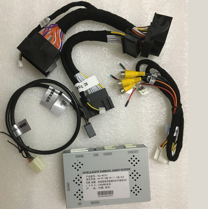 Add Reverse module Camera Interface Ipas for Mercedes Comand NTG4 W204 W212 pre