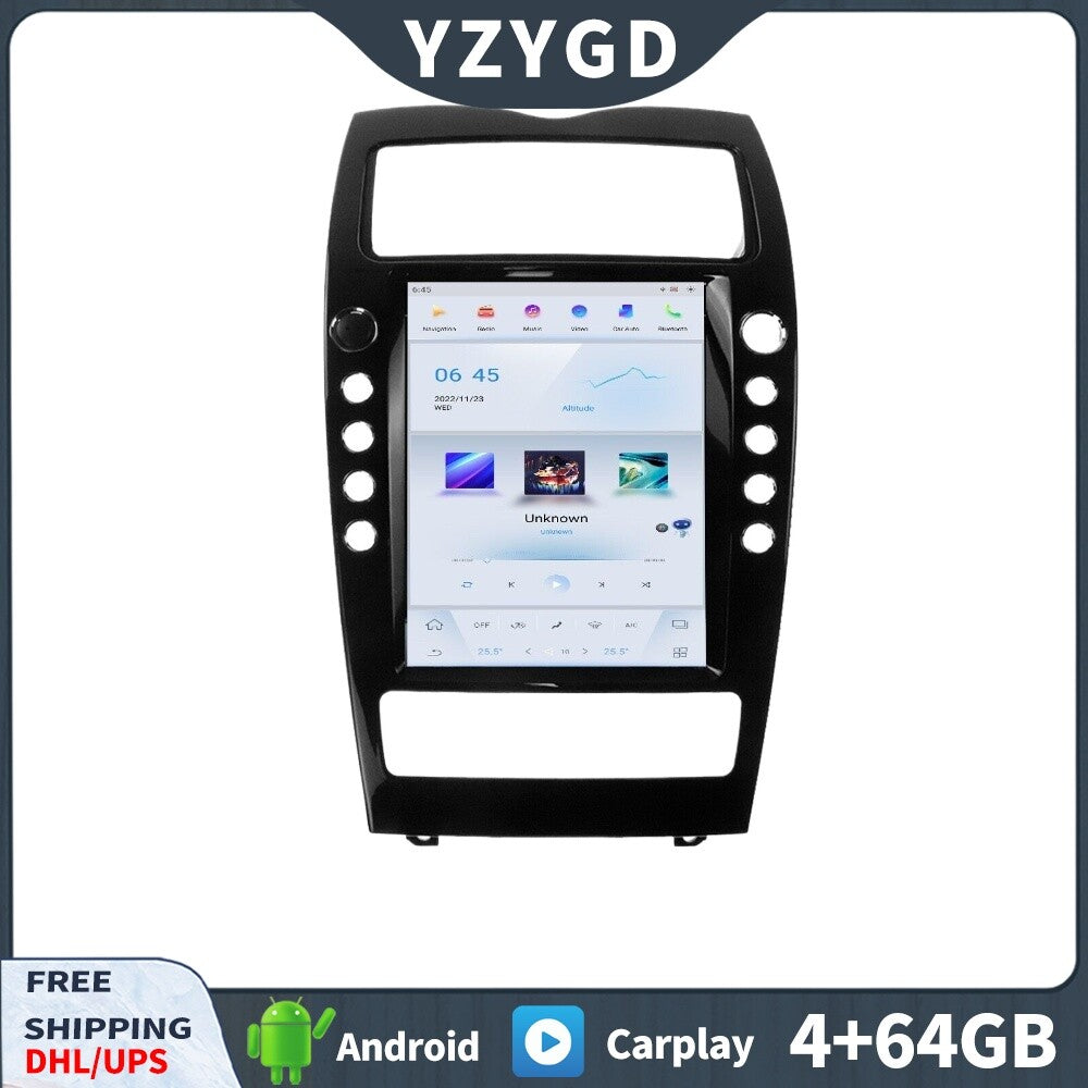 for Maserati Quattroporte 2004-2012 Carplay Car Radio Stereo Receiver Screen