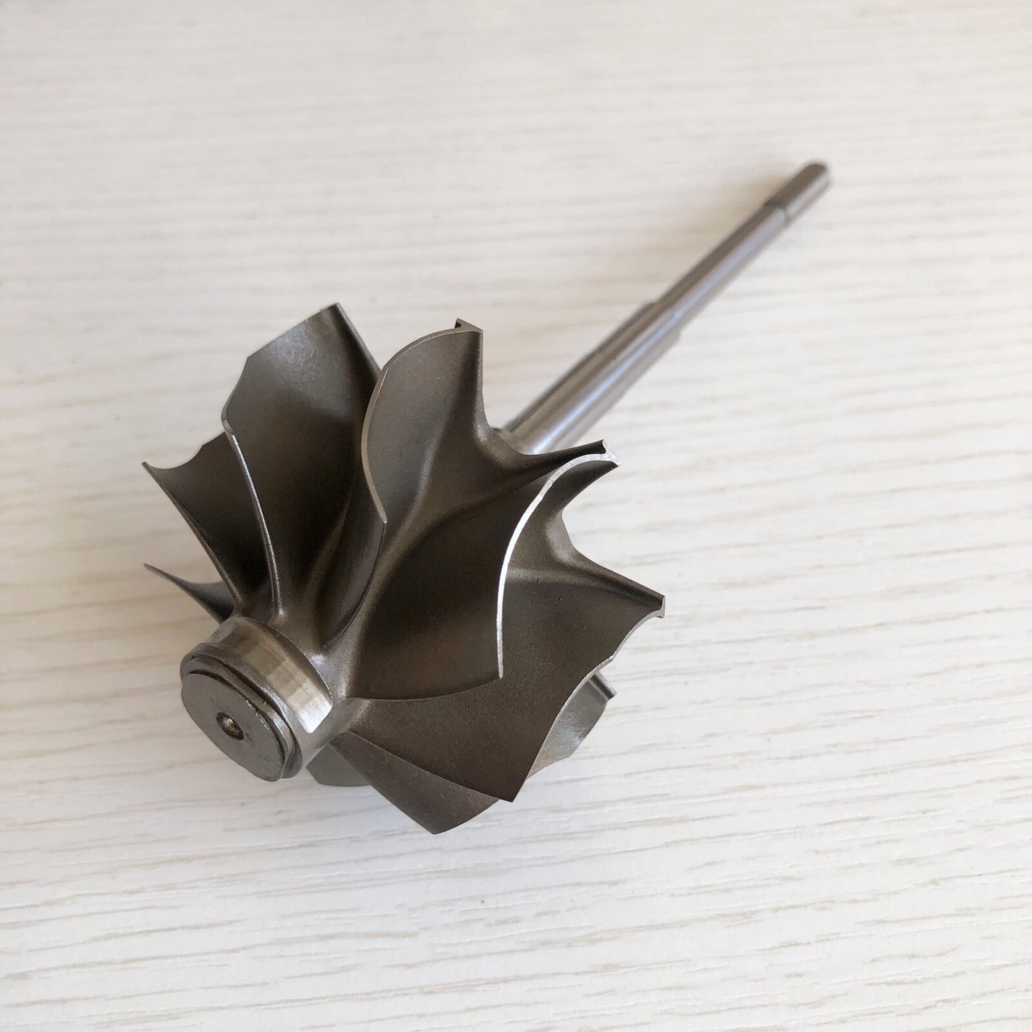 G30 55/60 mm 9-blade ball bearing turbine shaft/turbine wheel