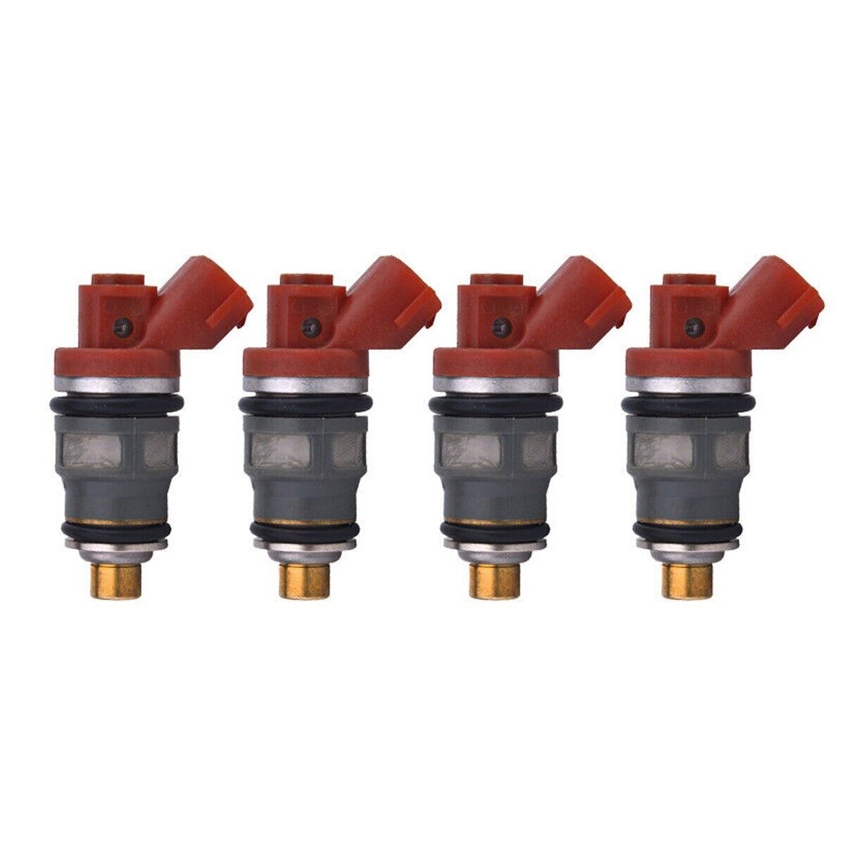 23250-76020 Set Of 4 Fuel Injectors For 94-97 for Toyota Previa 2.4L Supercharge