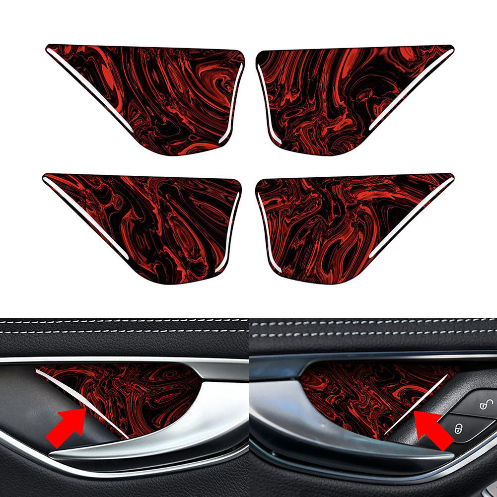 Interor Door Handle Bowl Cover Trim fits for Benz C E GLC Class W205 W213 X253