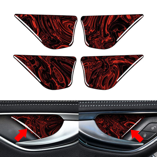 Interor Door Handle Bowl Cover Trim fits for Benz C E GLC Class W205 W213 X253