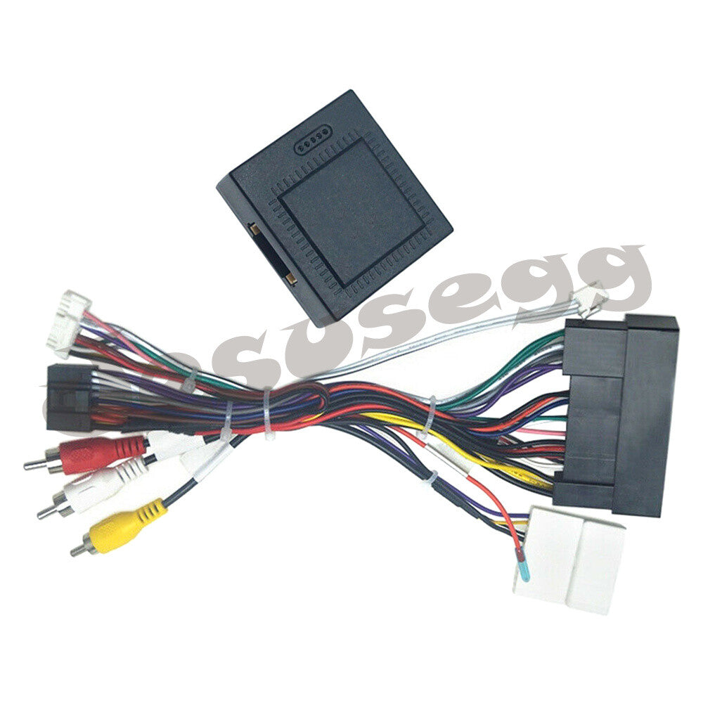 16PIN Car Radio Wiring Harness w/Canbus Box Fit for Hyundai for Elantra Santa Fe for Kia