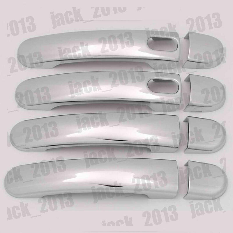 for Volkswagen for Tiguan 2010-2016 Chrome ABS Side Door Handle Covers Trim 8x
