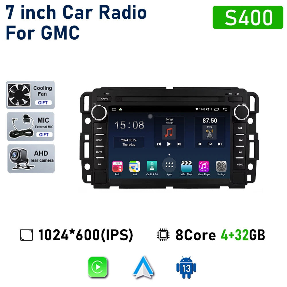 for GMC for Chevrolet Chevy 7 inch Android Carplay Car Radio GPS Multimedia Player