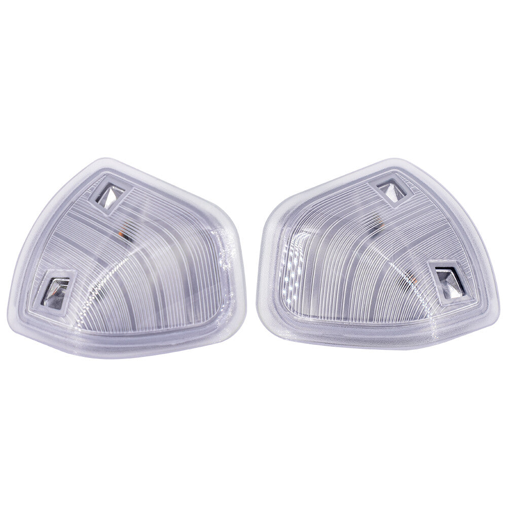 1Pair L+R Mirror Turn Signal Lights For 2010-2021 for Dodge for Ram 1500 2500 3500