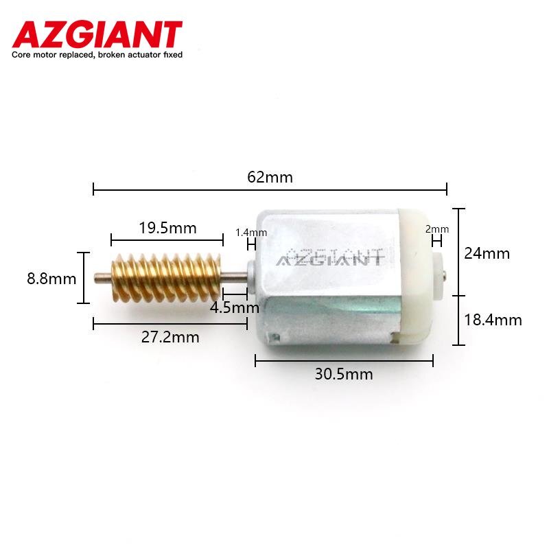 The new FQJ102680 latch actuator motor is suitable for Land Rover Discovery II (1998-2004).