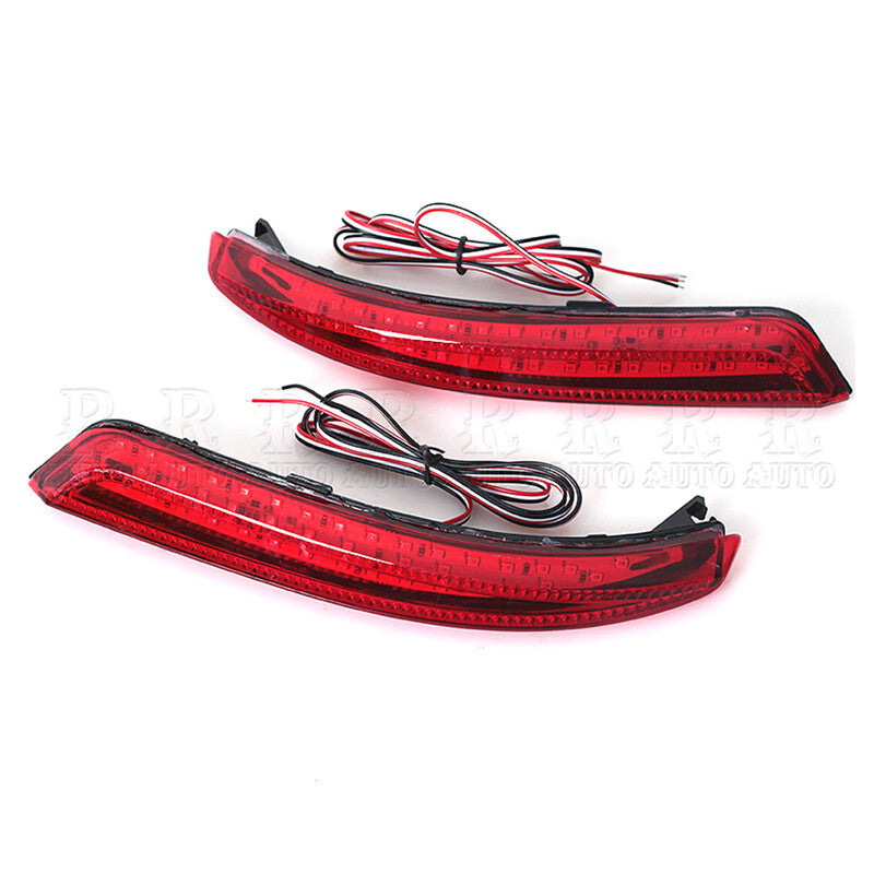 Pair for Nissan Almera Bluebird Sylphy 2006-2014 Reflector LED Stop Brake Light