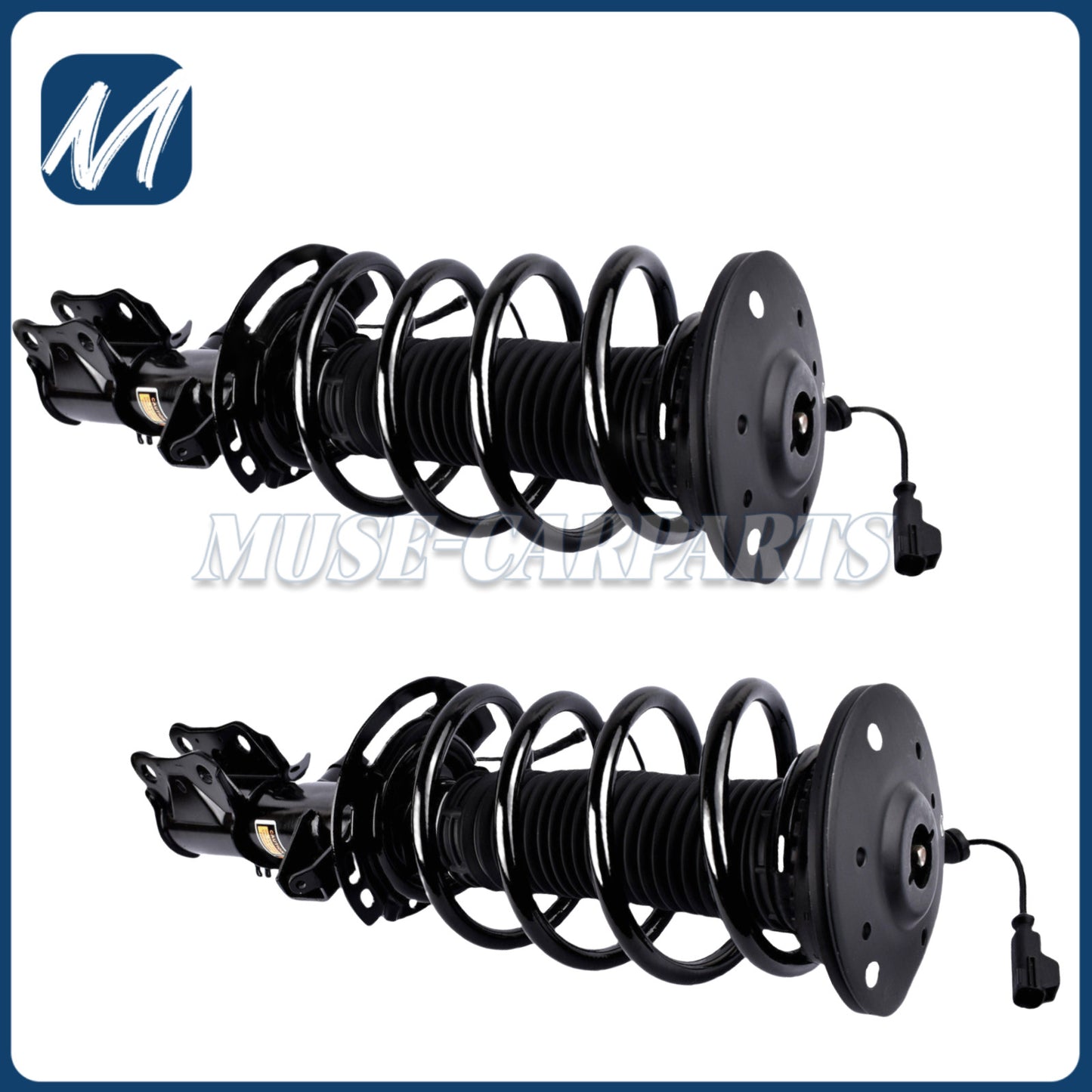 Fit for Mercedes W205 C450 C43 AMG 4Matic 2017 - 2020 Front Shock Absorbers with ADS X2