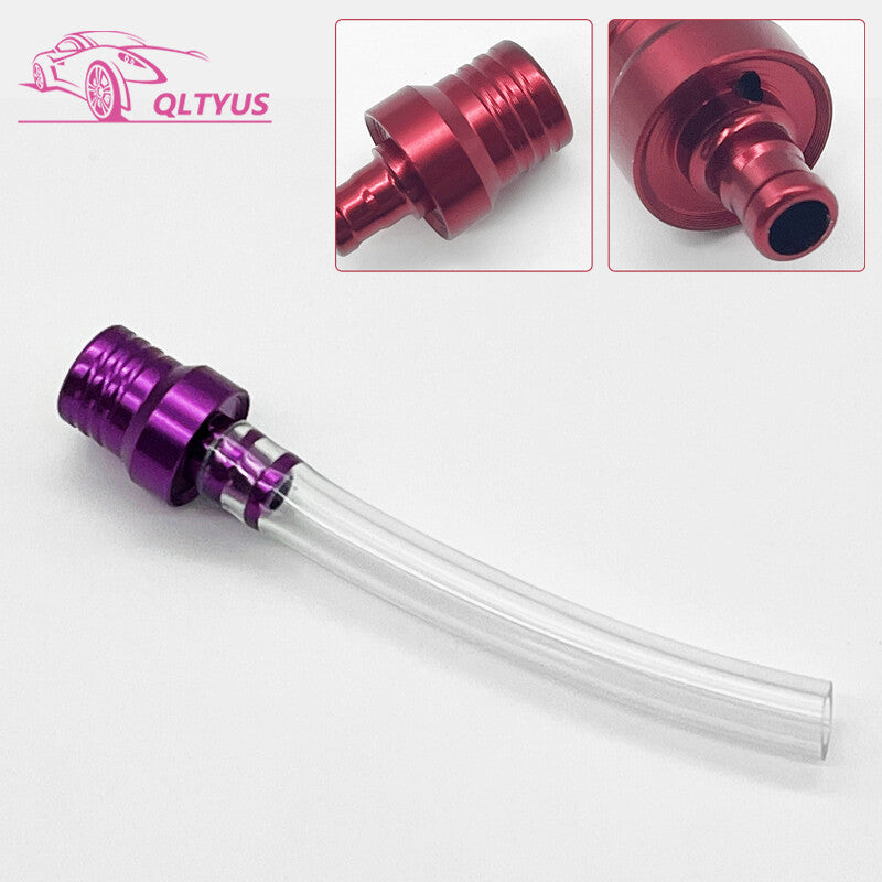 1  Motorcycle gas cover ventilation box fuel air breathing valve hose off-road bicycle all-terrain vehicle