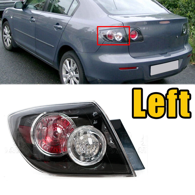 Left Outside Rear Tail Light Brake Lamp For 2004-2010 for Mazda 3 BK Hatchback