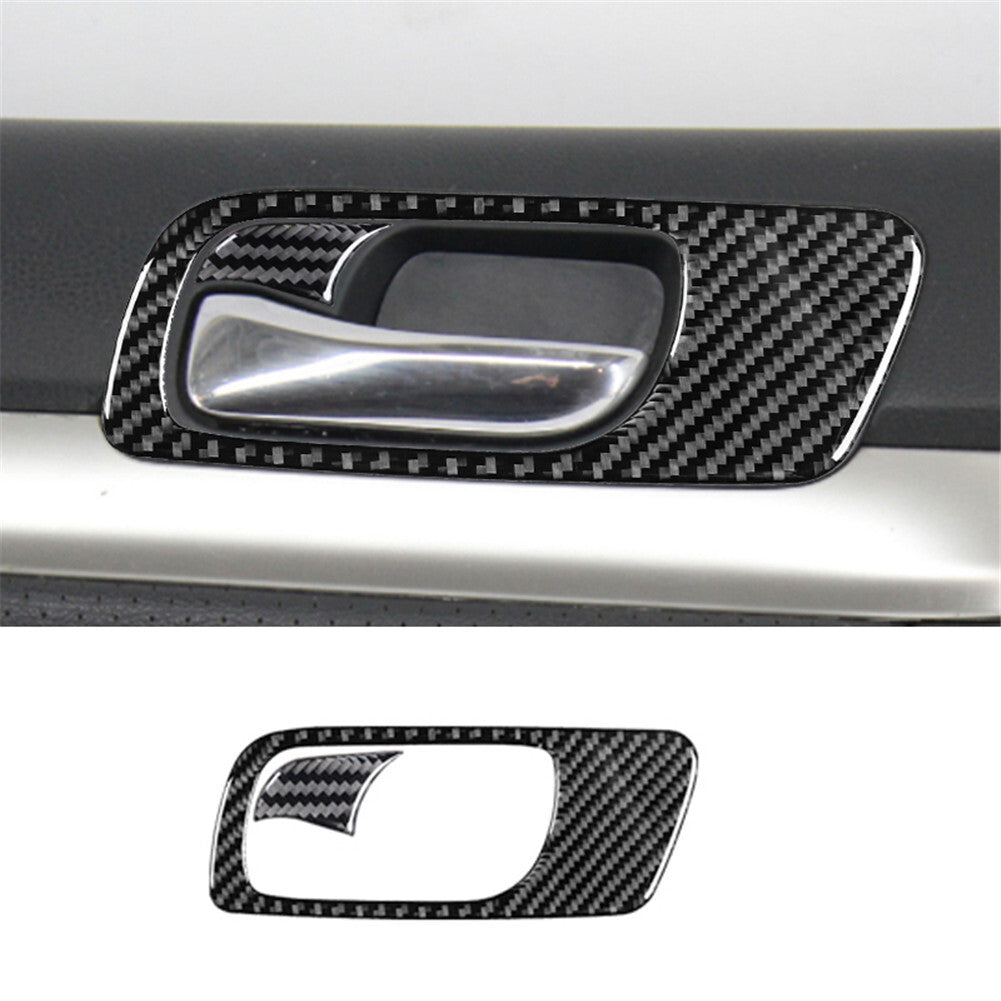 Carbon Fiber Driver Side Door Handle Panel Cover Trim for Acura TSX 2003-2008