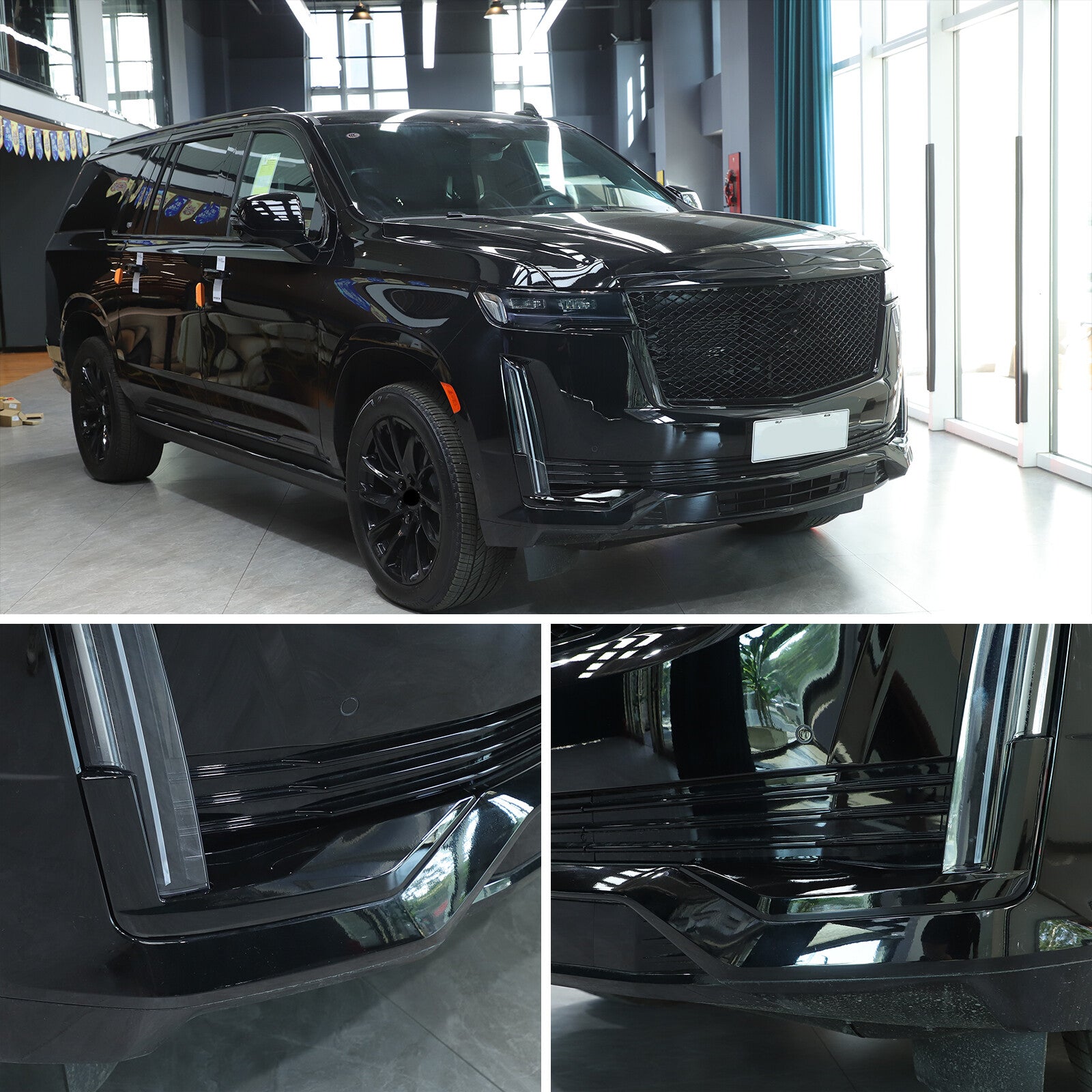 Exterior rear fog light black wrap trim for Mercedes-Benz G-Class 2019-22 USA