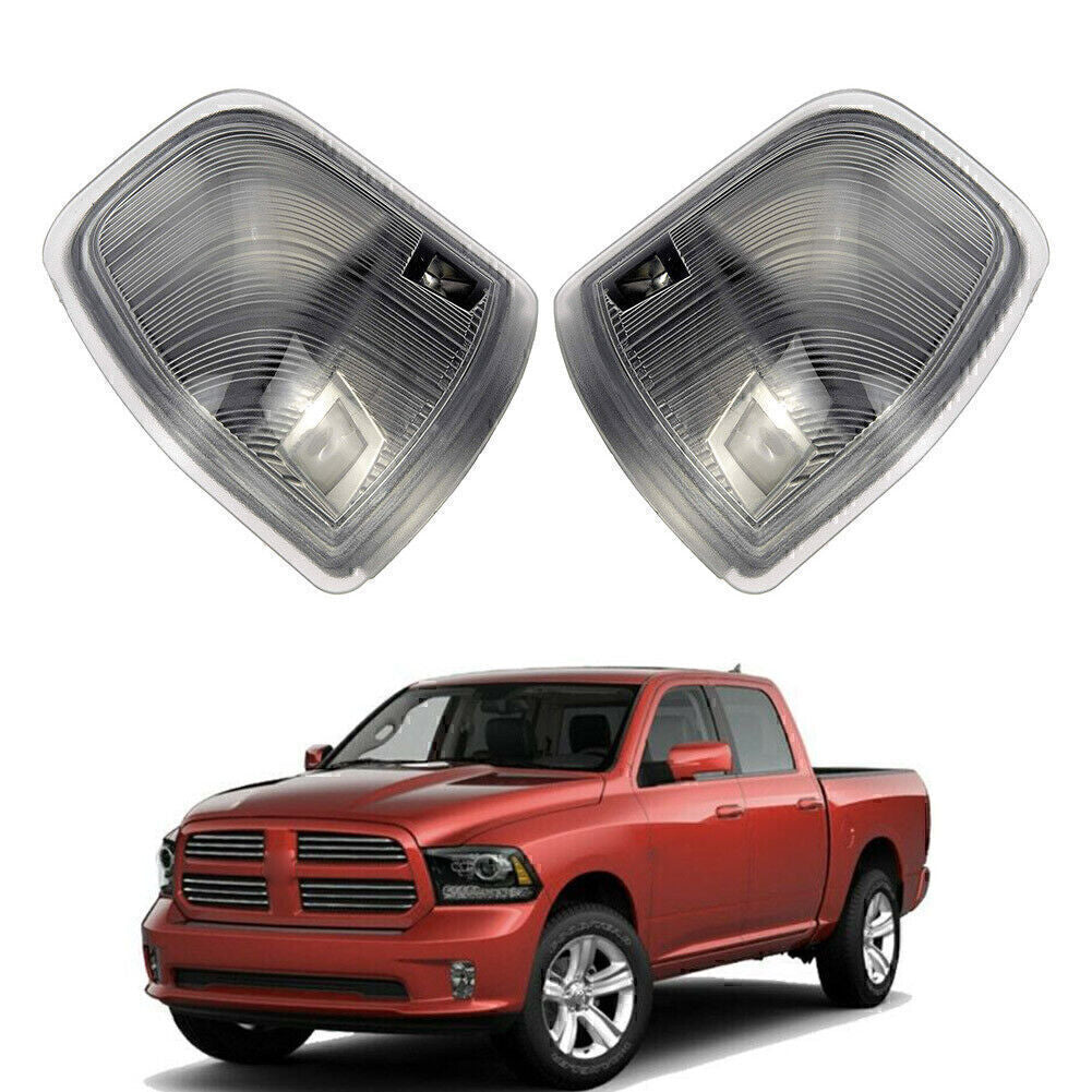 Car Side Door Mirror Turn Signal Light LH RH Pair Fit for Ram Pickup Truck