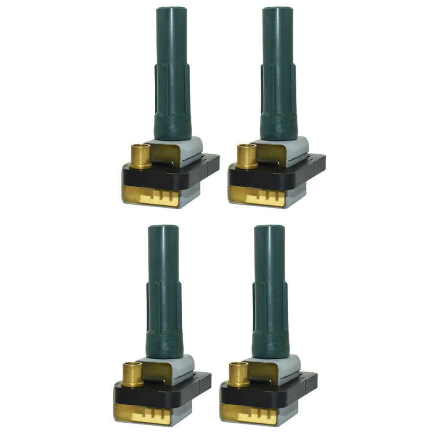 4-Piece Turbo Ignition Coil Bundle EJ257 FK0186 for SUBARU IMPREZA WRX STI FORESTER