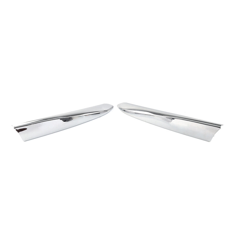Front Bumper Fog Light Grille Insert Strip Support Plate for Jaguar XF 2016-2020