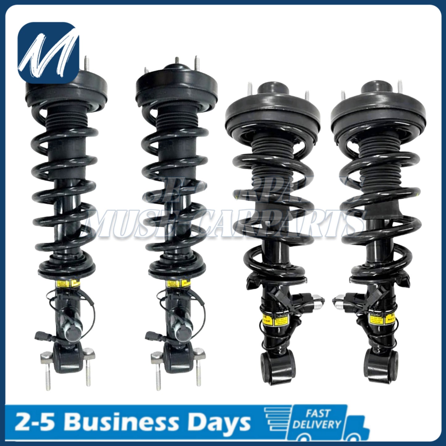 2-Piece Front Shock Absorber Assembly with Electric Motion for Lexus NX200t and NX300 2015-2021