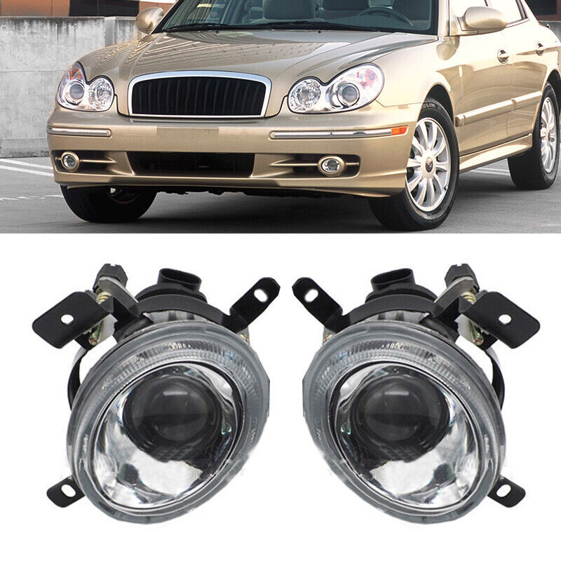 Pair for Hyundai Sonata 2002-2005 Front Bumper Fog Lights Driving light
