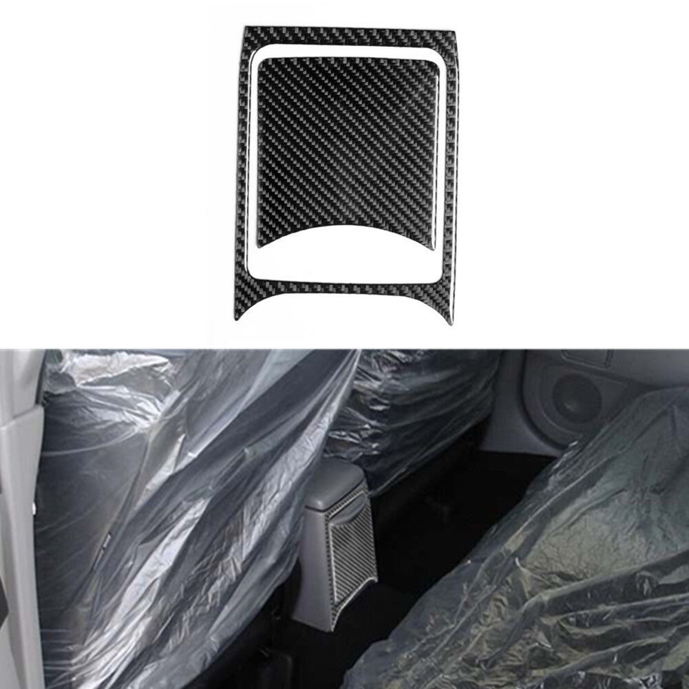 Carbon Fiber Rear Watercup Panel Control Trim Cover for Subaru Forester 2005-08