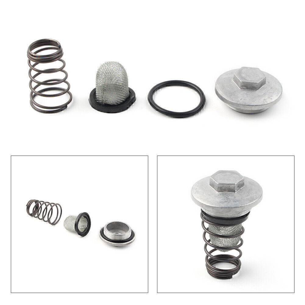 Fit GY6 50cc 150cc QMB139 Chinese Moped Set Scooter Parts Drain Plug Oil Filter