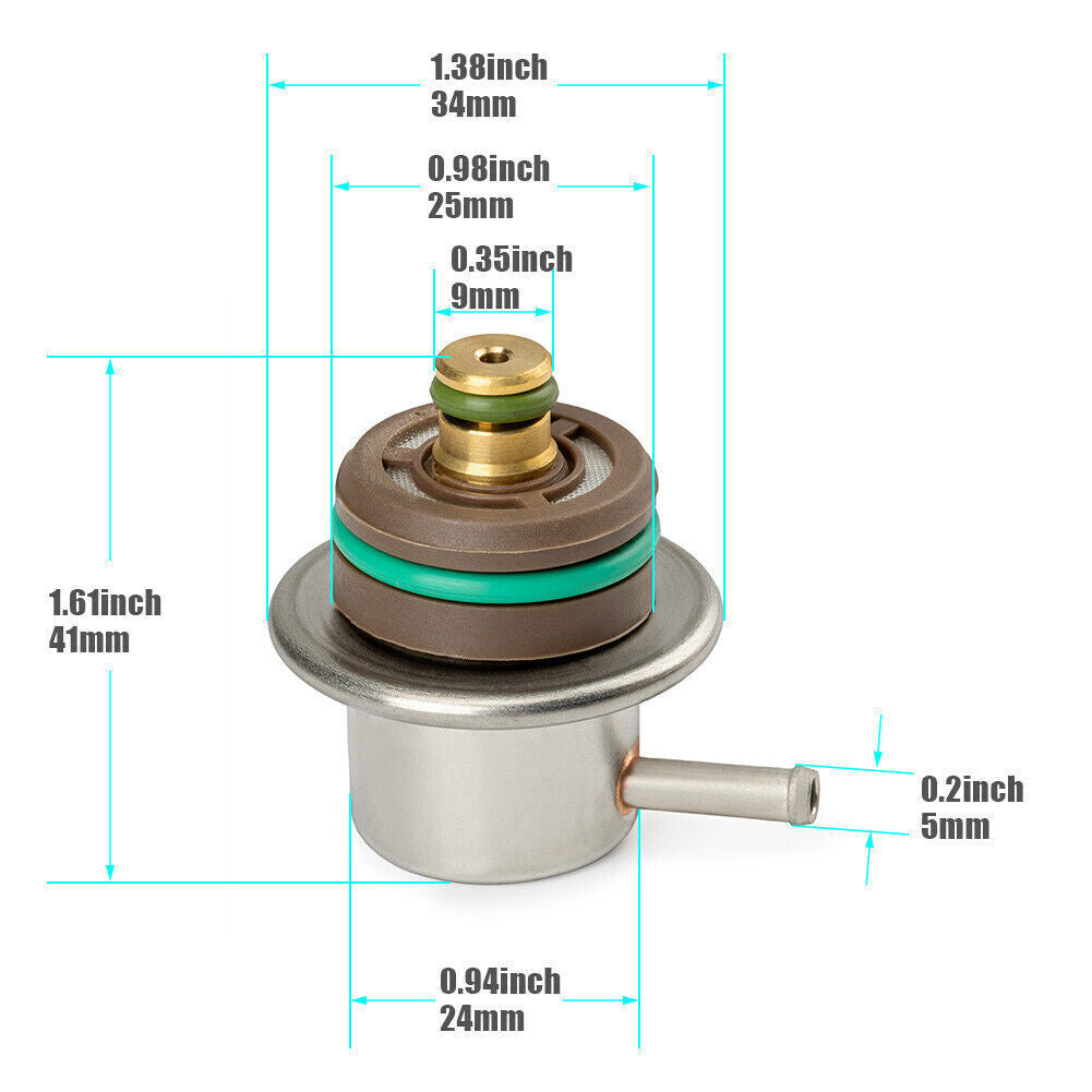 1X New Fuel Pressure Regulator For 1999-2004 for Ford F-150 4.6L 5.4L XR3Z-9C968AA