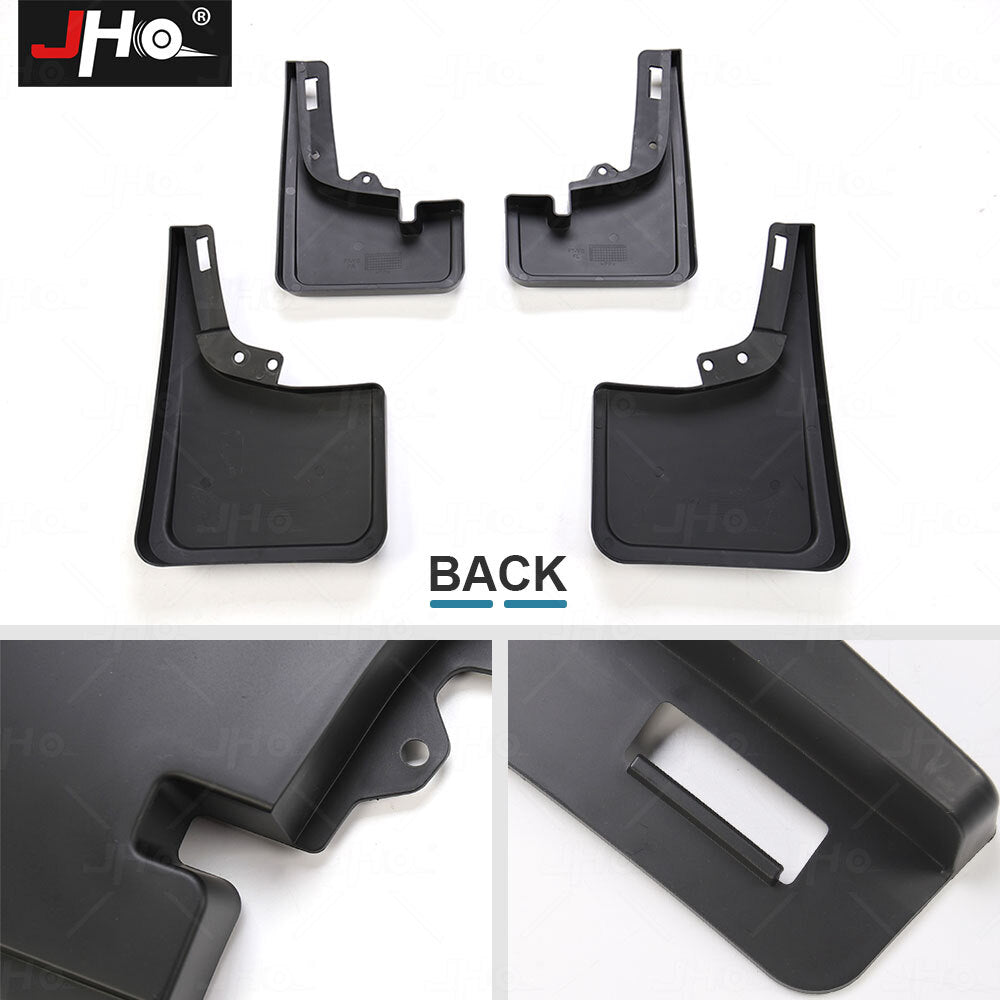 Fits for Ford F150 Mud Flaps 2021-2022 Mud Guards Splash Molded 4 Piece Front Rear