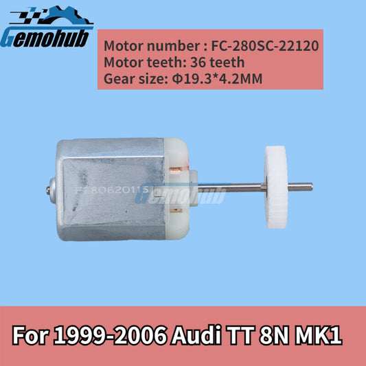 8N2837015B Door Lock Latch Motor Actuator for 1999-2006 for Audi TT 8N MK1
