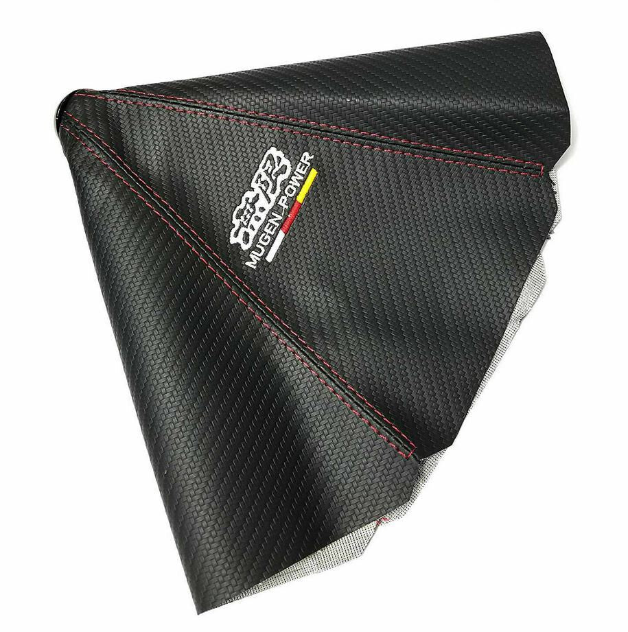 Car Gear Shift Knob Boot Racing Gearshift Protector Cover (Mugen, Black & Red, Suitable for Nissan )
