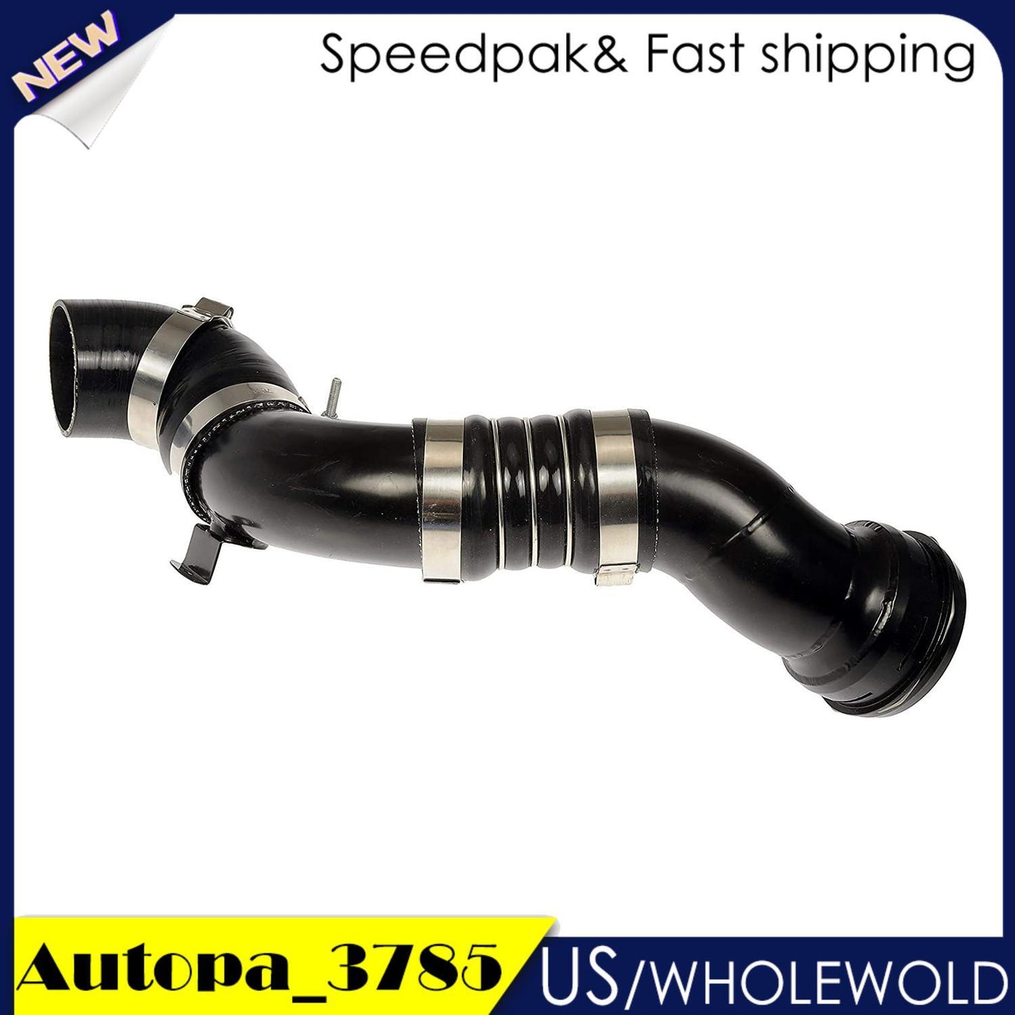 Cold Side Intercooler Pipe Kit BC3Z6F073A BC3Z6F073B Compatible With 13-16 for Ford