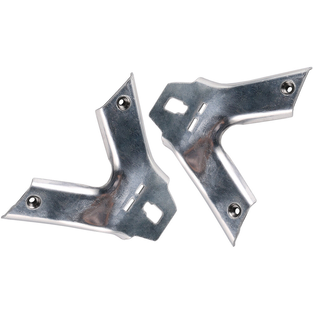 Pair Front Bumper Support Brace Mount Bracket For E300 E400 GLC200 GLC300 CLS400
