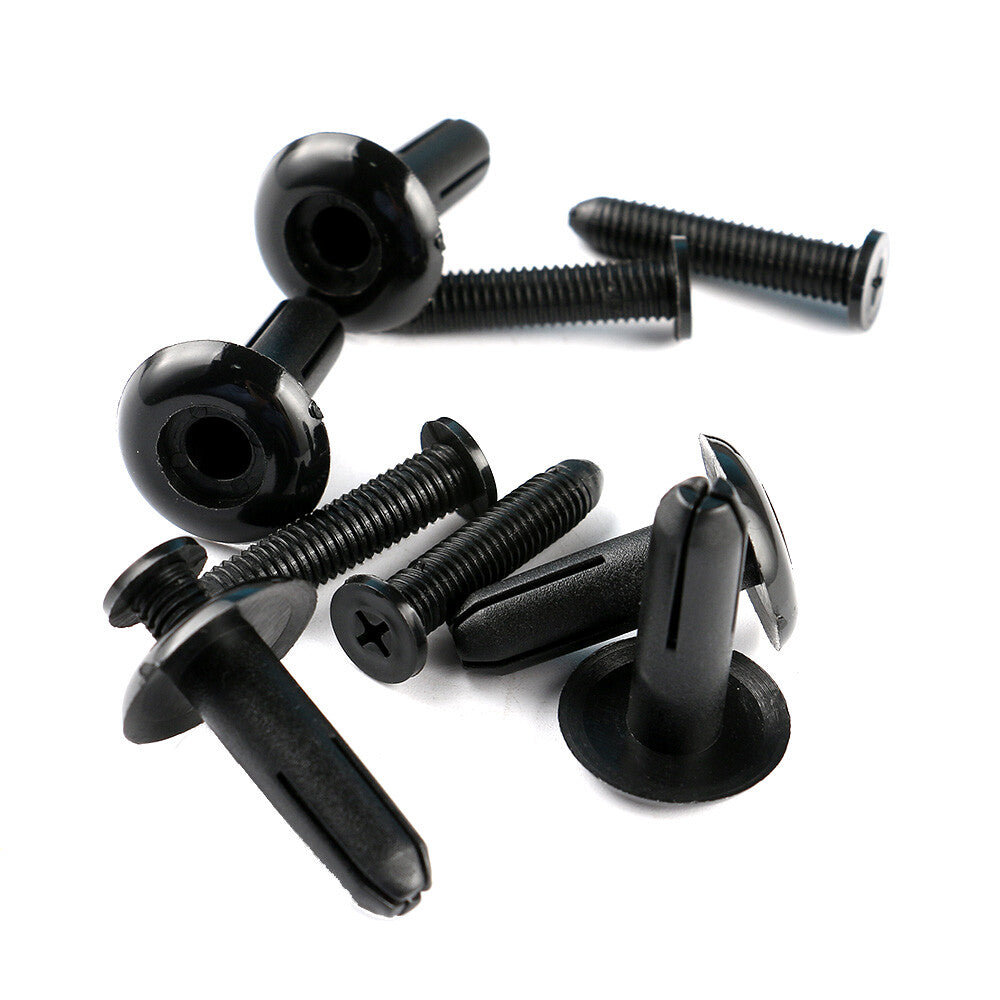 Qty 10 Nylon Trim Clips Fastener Fits for Mitsubishi for Chrysler MR-138807