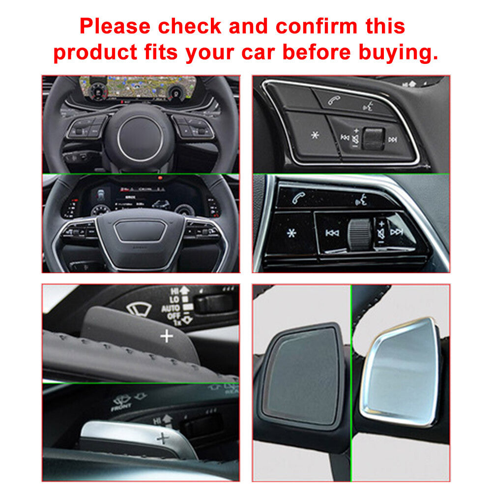 for Audi for A6 C8 A7 4KA for A8 S4 2020 Steering Wheel Shift Paddle Extended Shifter