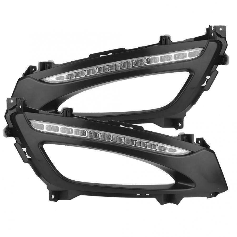 1Pair for Kia Optima K5 2011-2013 DRL LED Fog Lamp Daytime Running Driving