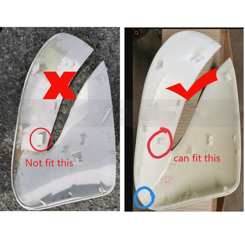 LH Rear View Mirror Lid cap hood shell Housing hood for Hyundai SantaFe 2013-15
