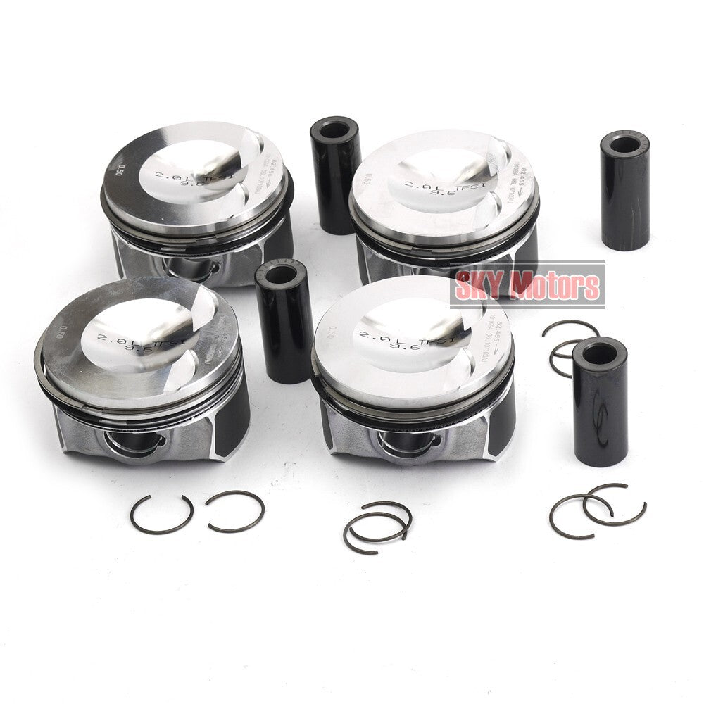 Oversized Pistons Rings Set ¦µ83mm +0.50 23mm for VW GTI CC for AUDI A4 B8 A5 2.0 CDN