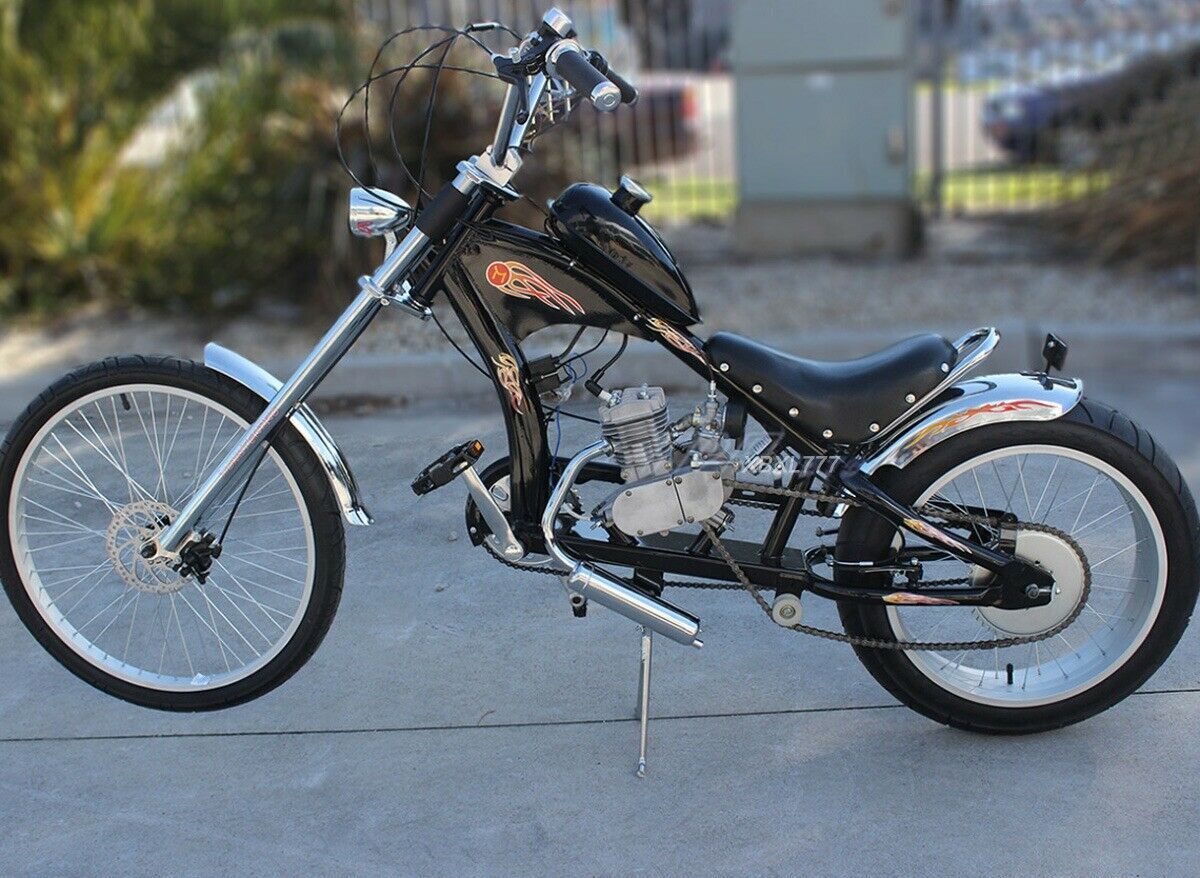 80cc gasoline engine kit 2-stroke for electric bicycles 28 26