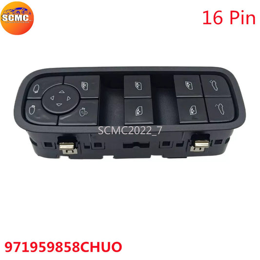 Left Front Power Window Switch for Porsche for Panamera for Cayenne 2016-2018 971959858