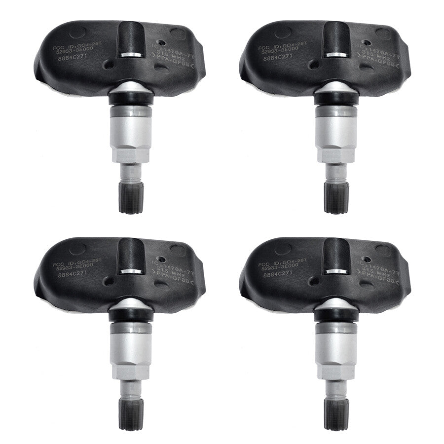 4PCS Tire Pressure Monitor Sensor TPMS 52933-3E000 for Hyundai for Kia 315MHz