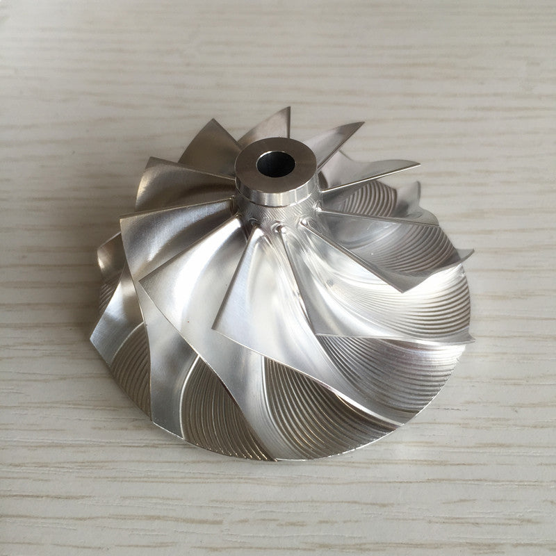GT2871 452546-0005 53.11/70.98mm 11+0 Blade Hole: 5.99 Billet Compressor Wheel