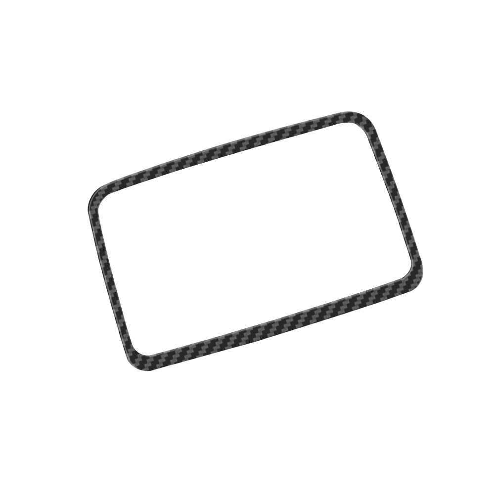 Carbon Fiber Dashboard Above Storage Frame Cover Trim for Ford Ranger 2019-2022