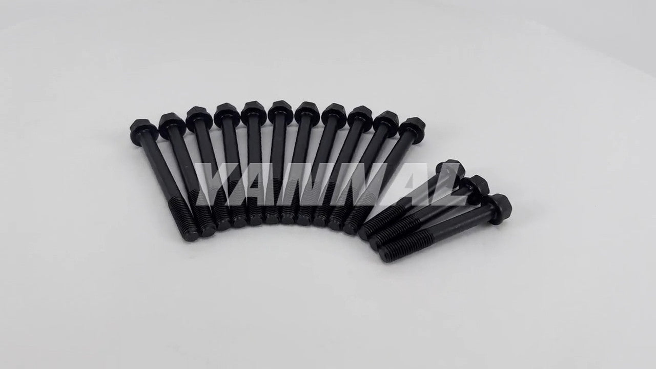 14-piece cylinder head bolt set for Shibaura S773L diesel engine