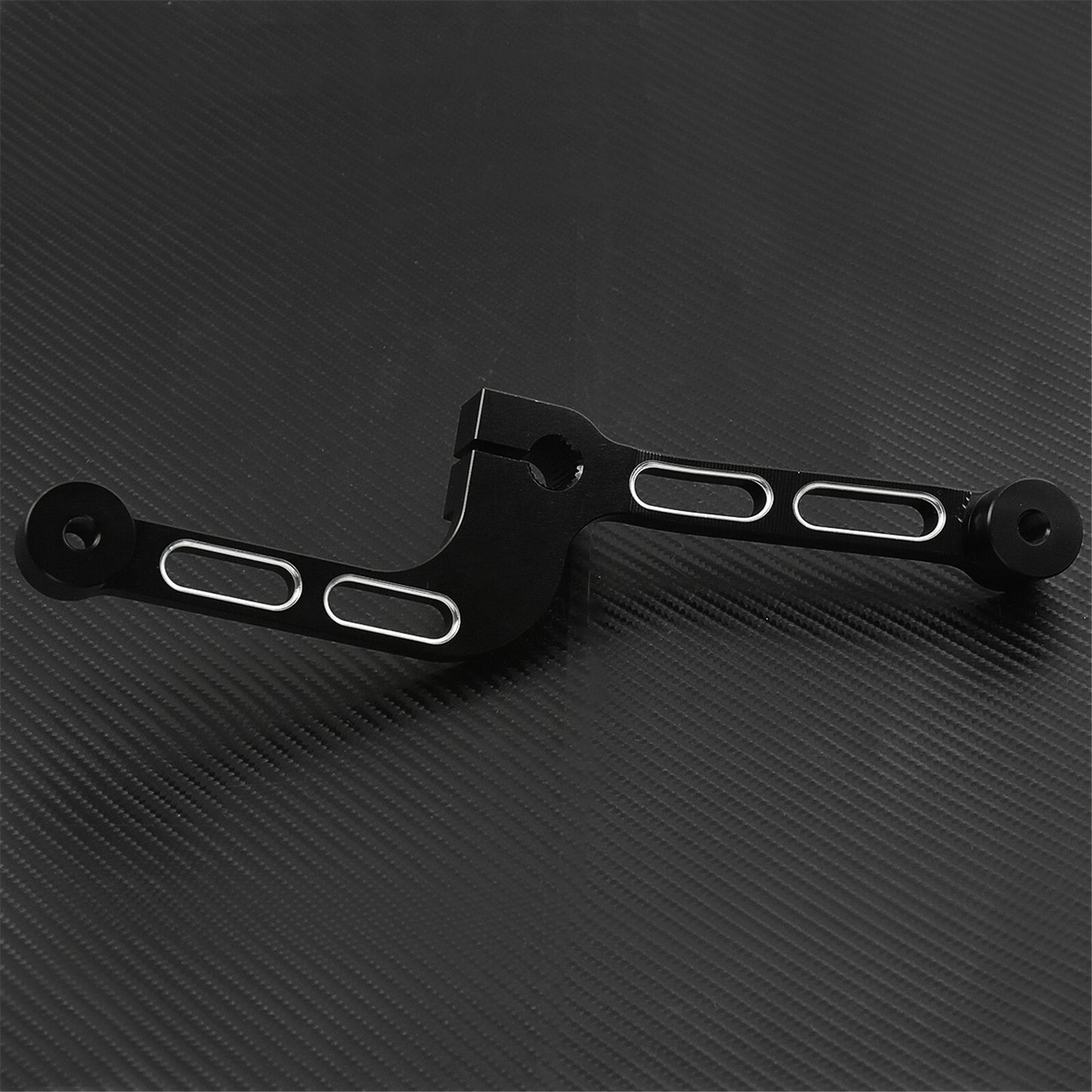 Black Gear Shift Lever Softer Footrest Shift Linkage Fit For Sportster 2004-2017