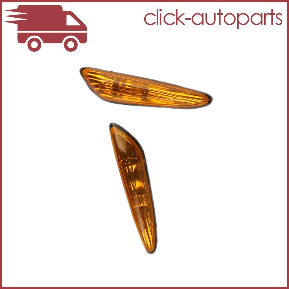2Pcs Marker Light Signal Lamp Left+Right fit 02-05 for BMW E46 3 Series