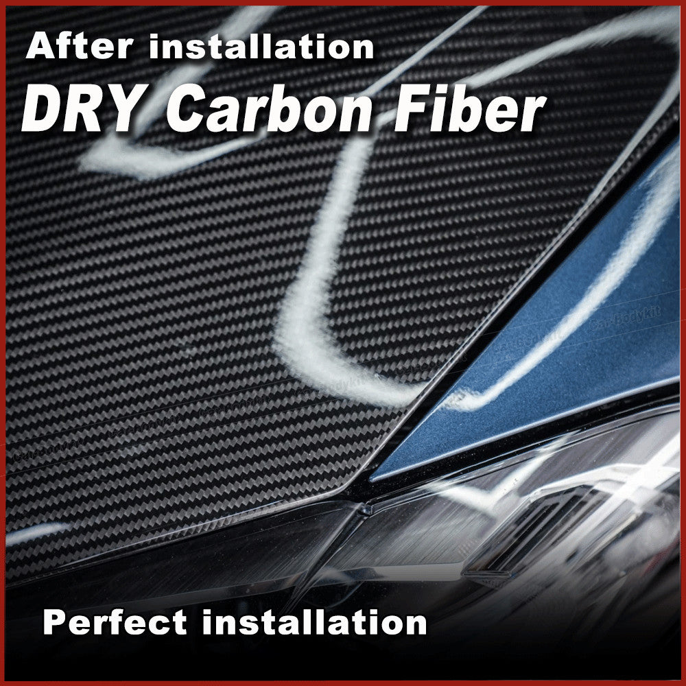 for BMW 4 Series G22 G23 M440i 2021-24 DRY CARBON Engine Hood Bonnet Cover Panel