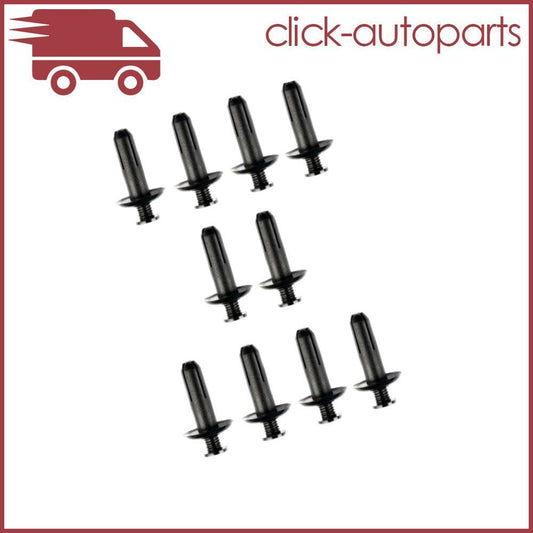 Qty 10 Nylon Trim Clips Fastener Fits for Mitsubishi for Chrysler MR-138807